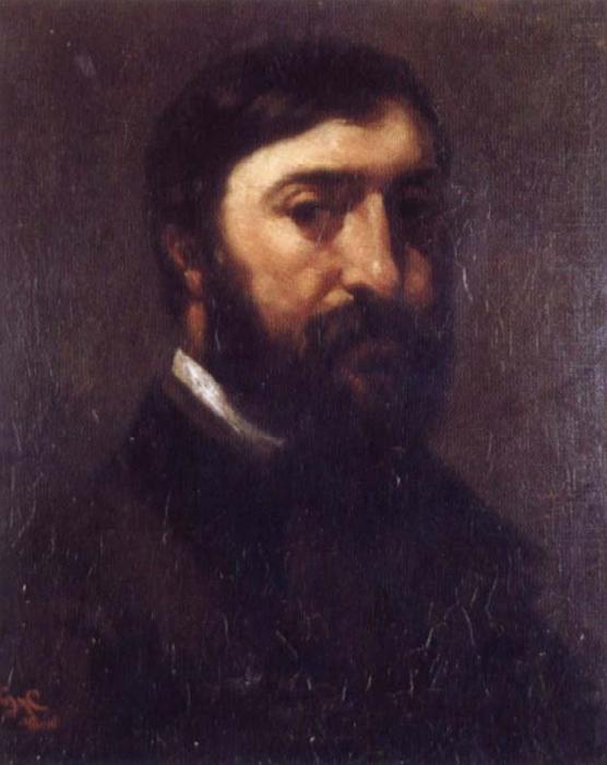 Gustave Courbet Portrait of Adolphe Marlet china oil painting image